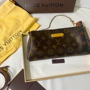 Louis Vuitton Monogram Canvas Eva Clutch